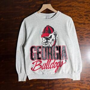90s Georgia Bulldogs College Crewneck X-S